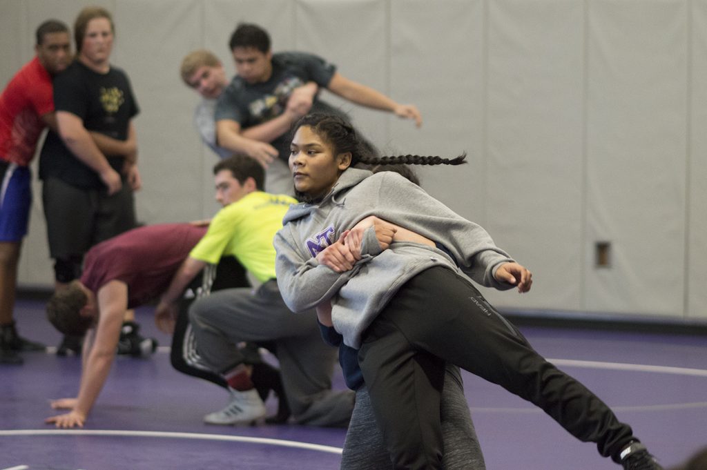 North Thurston girls wrestling