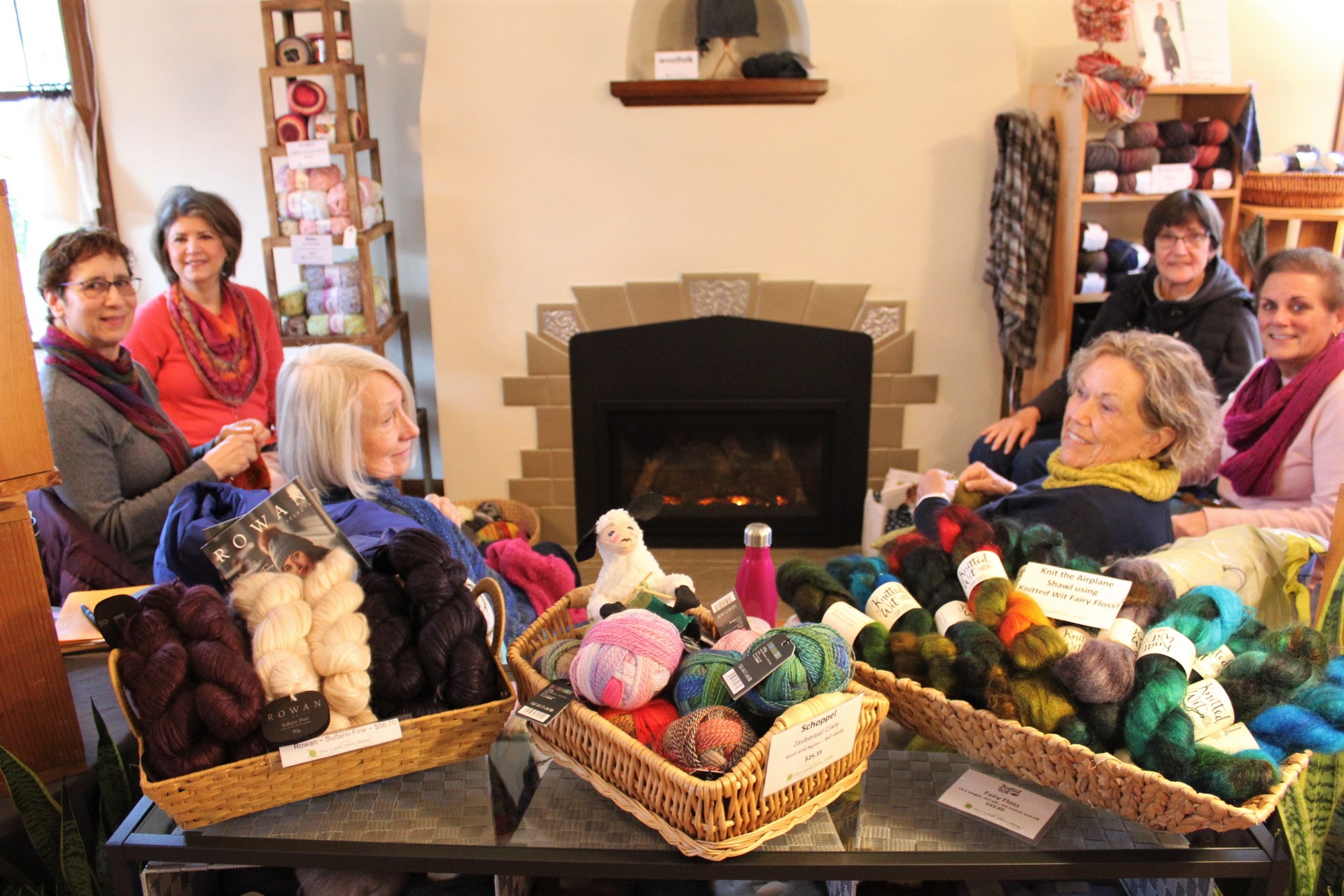 A New Place to Unwind Our Local Yarn Shop Opens on State Avenue