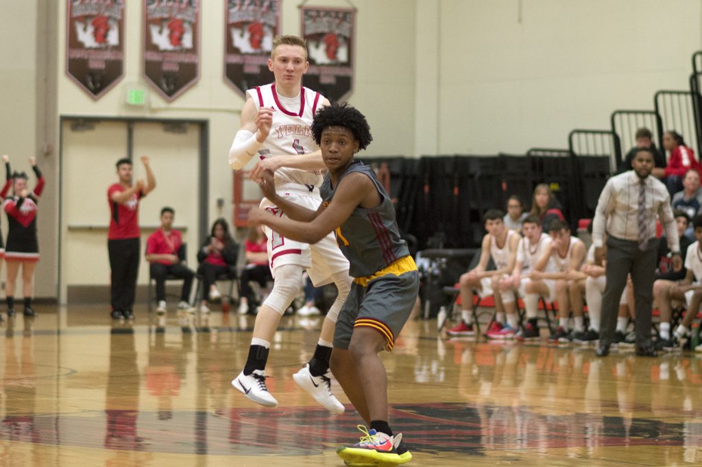 Yelm boys basketball Austin Schaler