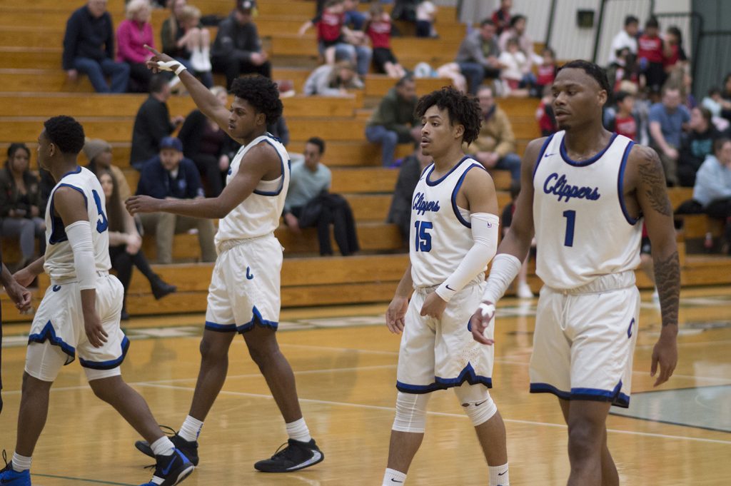 SPSCC men's basketball team