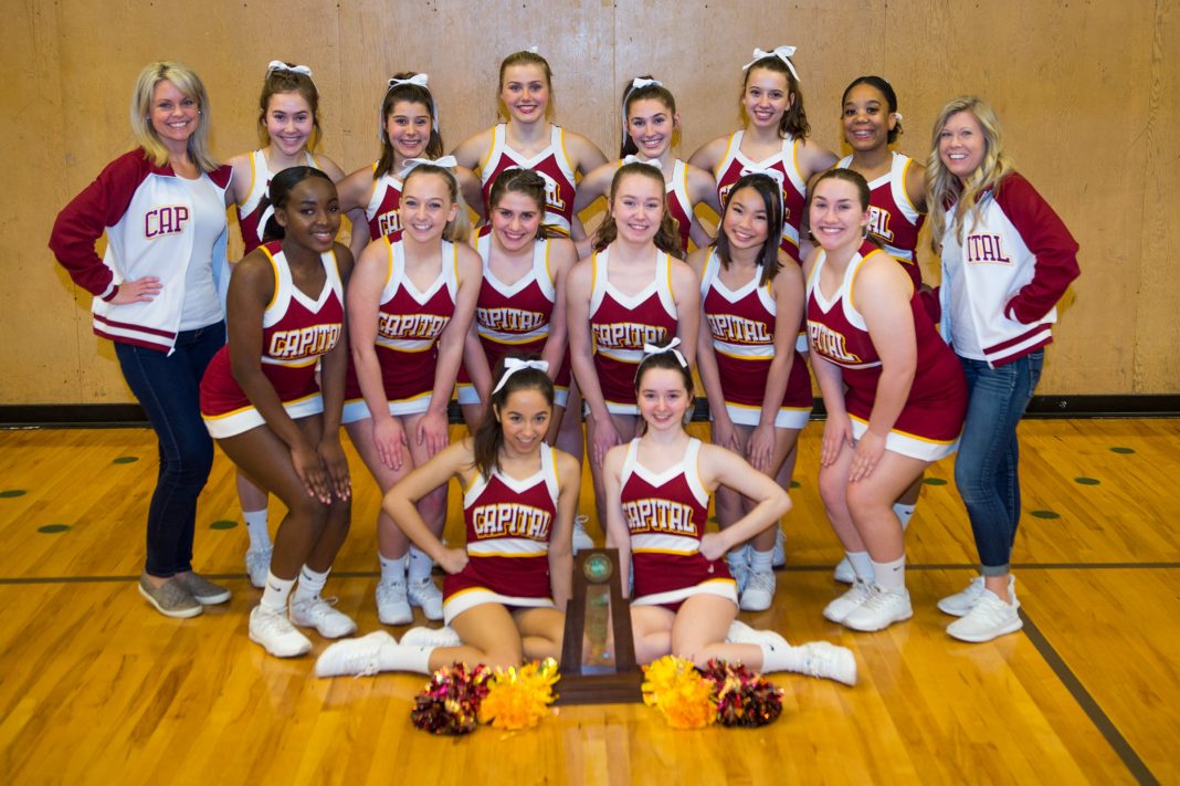 Capital High School Cheerleading Team