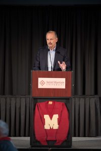 Saint Martin's University athletic director Bob Grisham