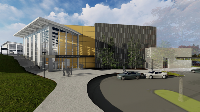 Capital High School Construction Performing Arts Center 2