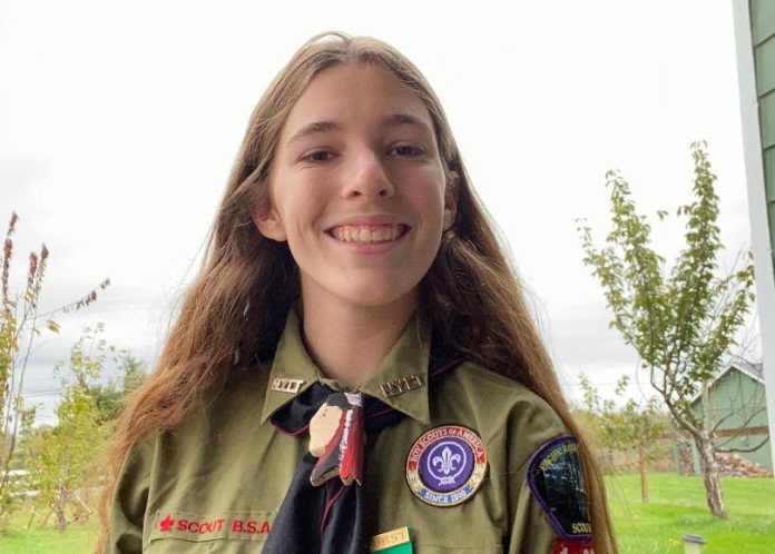 Yelm Eagle Scouts Colleen Fanning