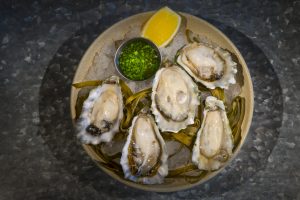 Alderbrook oysters dish