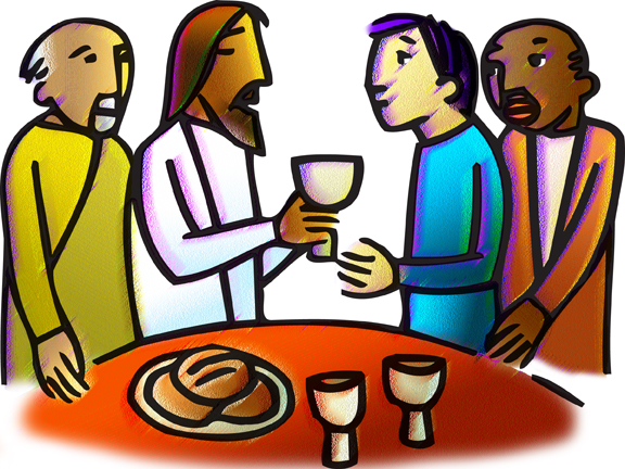 Icon3 Maundy Thursday 02 (Projection) (Clip Art) .
