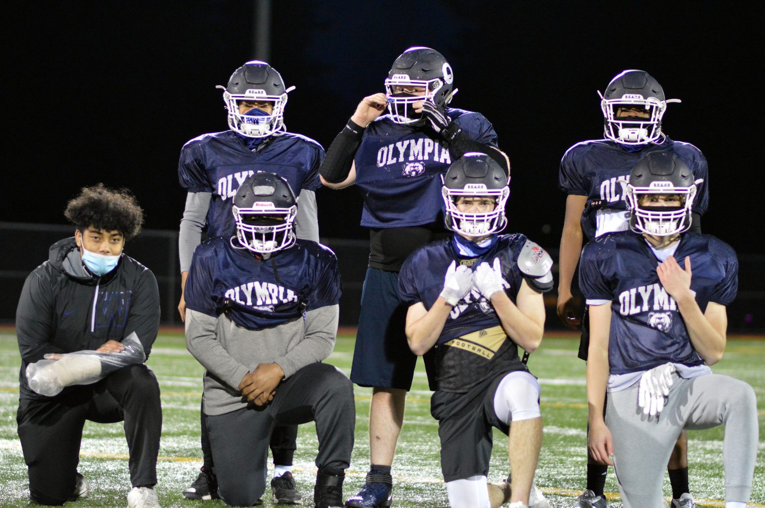 Brotherhood Powers Olympia Football To SeasonEnding Winning Streak