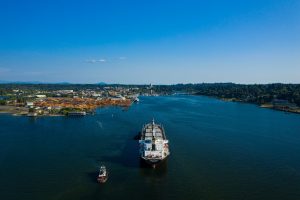 Port of Olympia Ship arrival