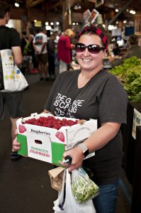 Olympia Farmers Market How can you not smile when you have berries