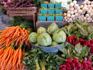 Olympia Farmers Market Vegetable-Bounty