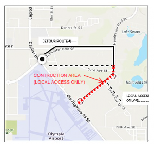 tumwater construction july 2021