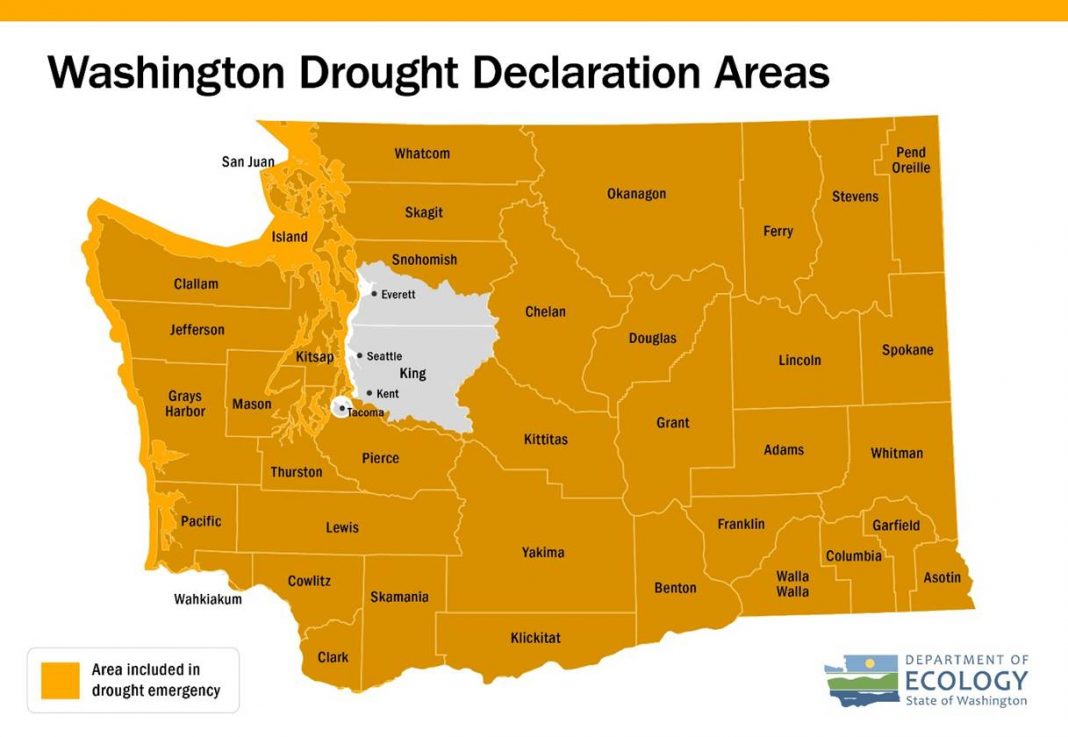 washington state ecology drought