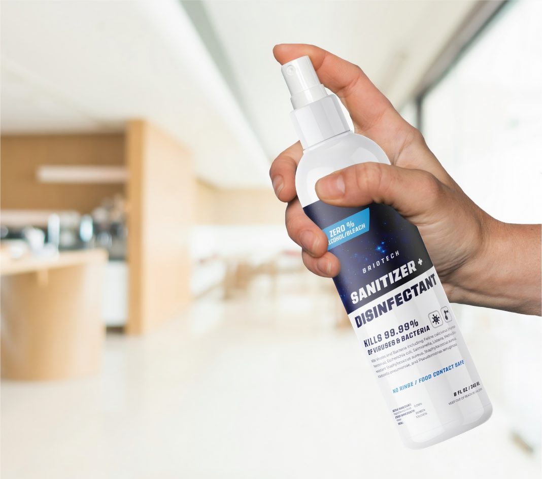 Briotech-antimicrobial-resistance-sanitizer-disinfectant