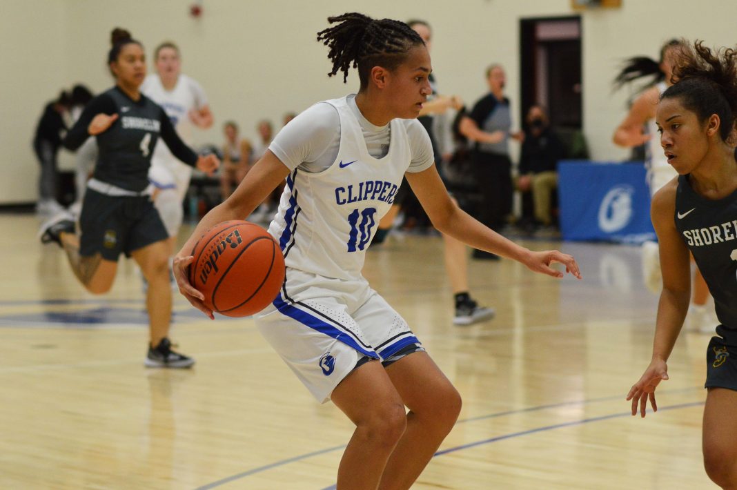 SPSCC womens basketball Shoreline 18