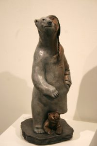 Evergreen-State College Gallery-Terresa-Alb-bronz-Antidot