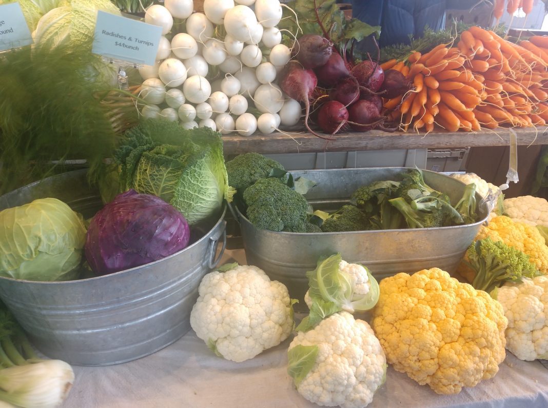 Olympia Farmers Market-Winter-Vegetables