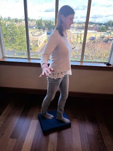Penrose & Associates Physical Therapy balance test