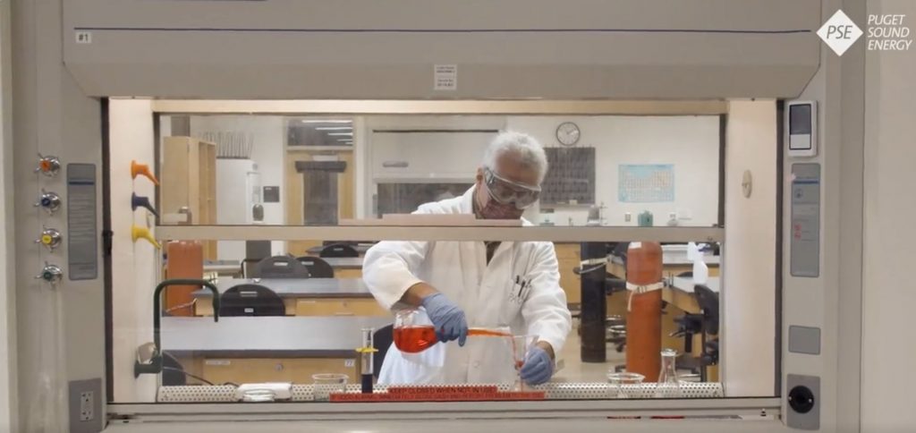 Puget Sound Energy Grant-Evergreen-Fume-Hood