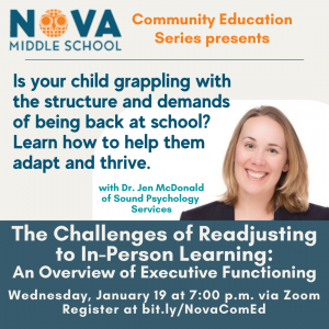 The Challenges of Readjusting to In-Person Learning: For Parents & Educators @ Zoom