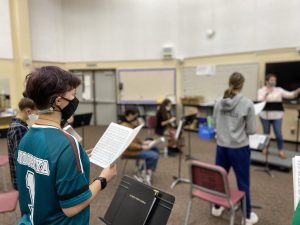 Olympia Youth Chorus rehearsal