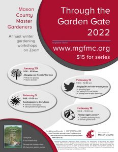 Mason County Master Gardeners Workshops @ Zoom