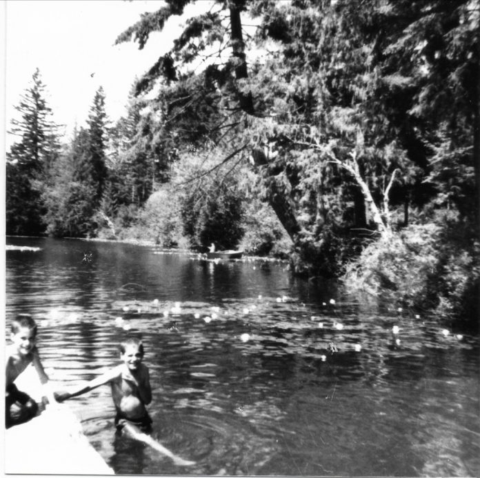olympia history Ken-Lake-Swimming-1956