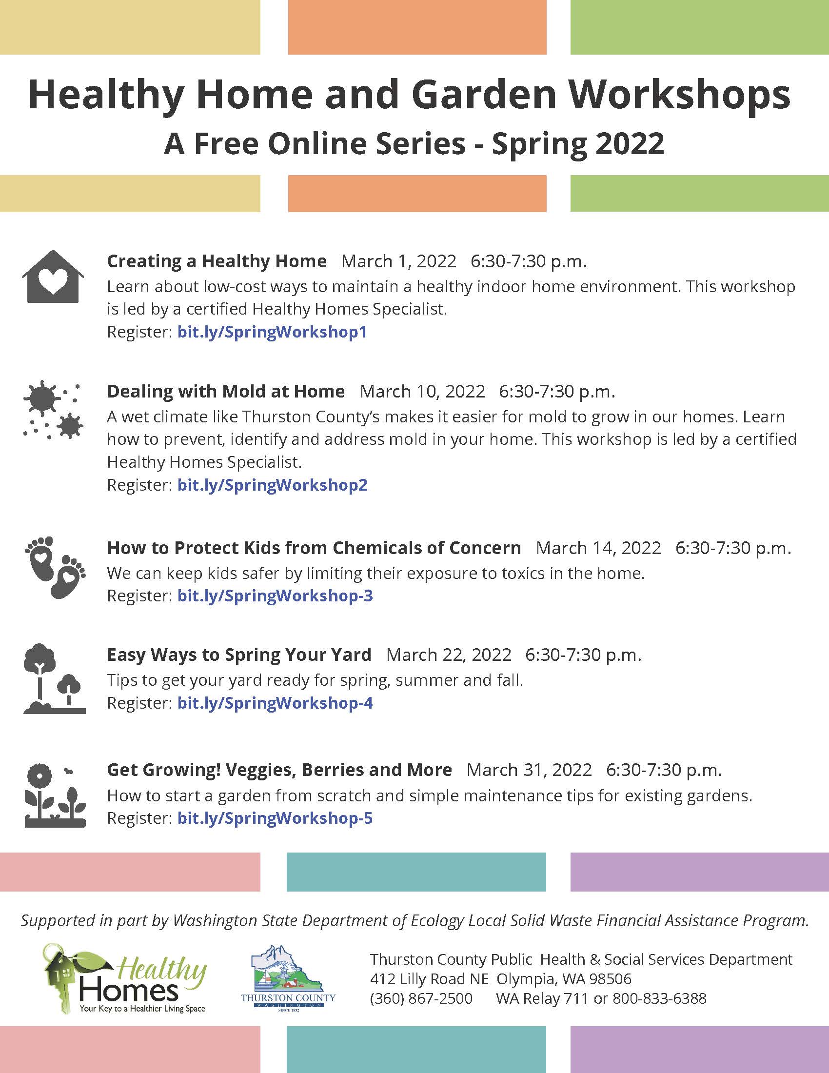 Creating a healthy home thurstontalk