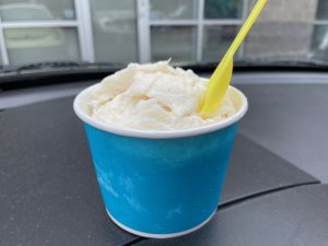 Sunshine scoop ice cream Lacey vegan