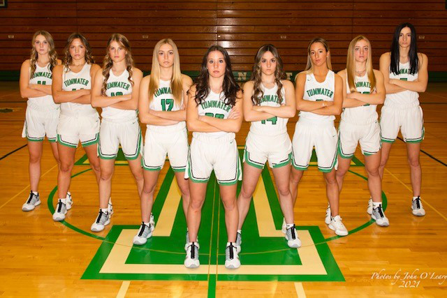 Tumwater High School girls basketball team photo