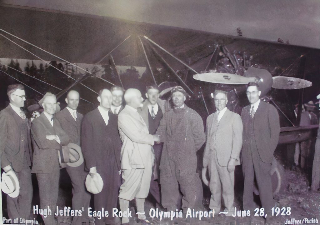 Olympia Regional Airport in 1928