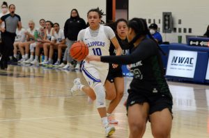 south puget sound community college women's basketball on the court