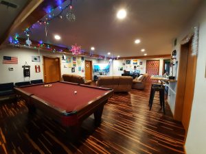 billiard table at the Coastal Community Action Program Youth Shelter