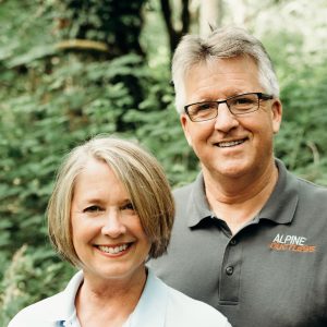 Alpine Ductless Heating and Air Conditioning co-owners Cory and Janette Eckert headshot
