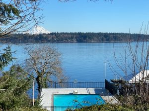 pool on the south sound at Olympia Country and Golf Club