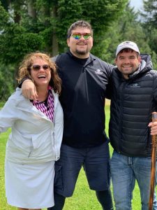 Beck Carver of Primelending with her two sons standing together