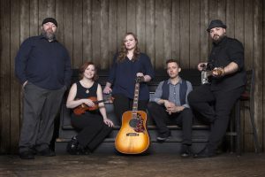 group photo of the Derina Harvey Band