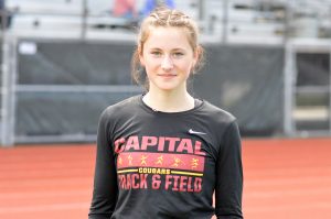 Amanda Moll, Capital High School track headshot