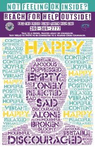 mental health poster at North Thurston Public Schools