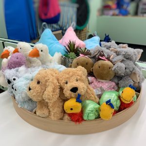 Sensory Tool House sells weighted, scented, light up, and vibrating plush items to provide additional sensory support. 
