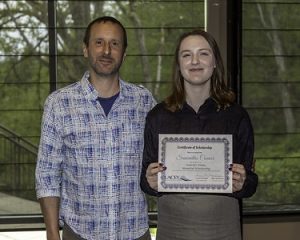 Scholarship recipient Samantha Conne