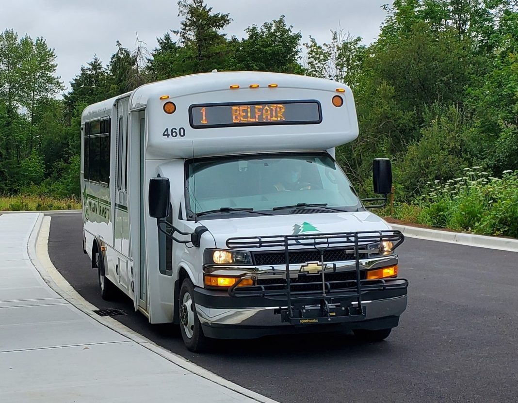 Mason Transit shuttle