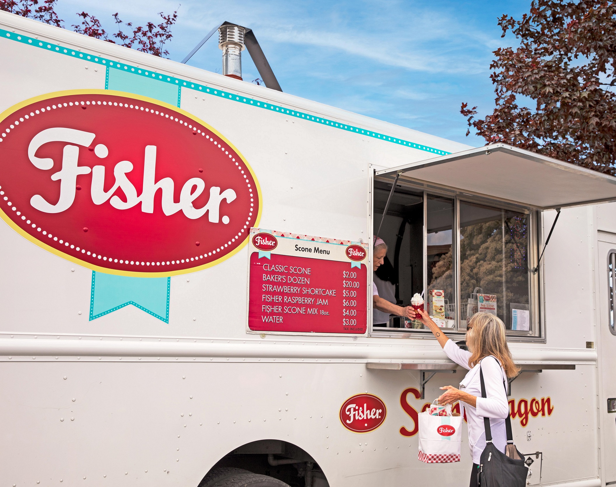 Where is the Fisher Scone Truck Today? Where is the Fisher Scone Truck Today