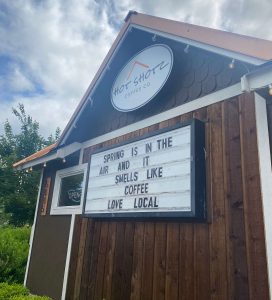 Hot Shotz drive thru coffee stand