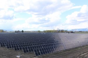 The Kittitas Community Solar site in Ellensburg 