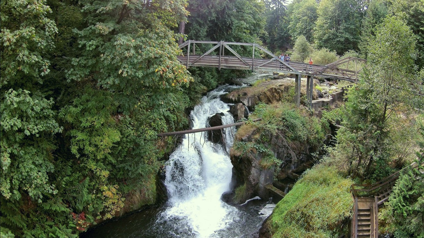 The Historic Tumwater Falls Bridge ThurstonTalk