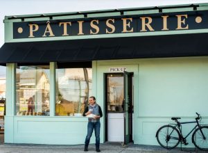 outside of Left Bank Pastery