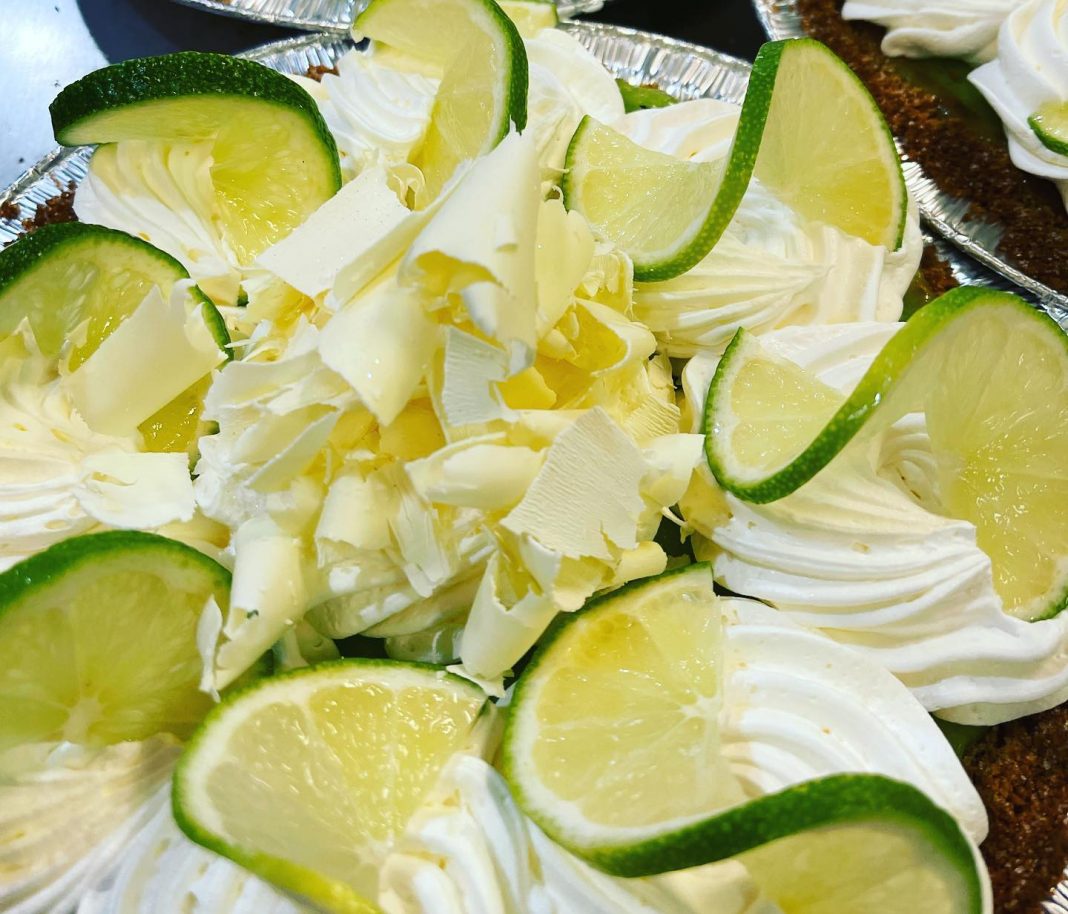 Mini key lime pies at Phoebe's Bakery in Olympia