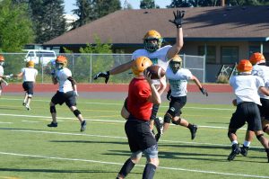 Tumwater Football practice