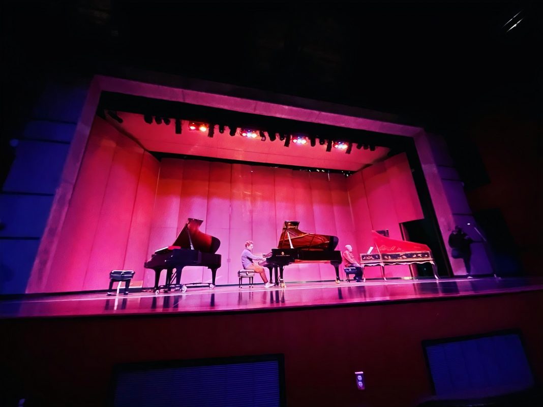 Pianist Henry Kramer at The Minnaert Center in February 2022.