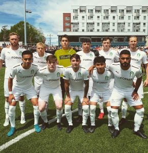 Olympia soccer men's team shot